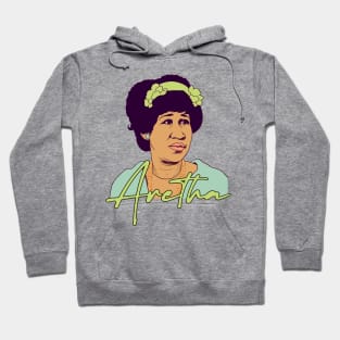 Aretha Franklin - Retro Soul Fan Design Hoodie